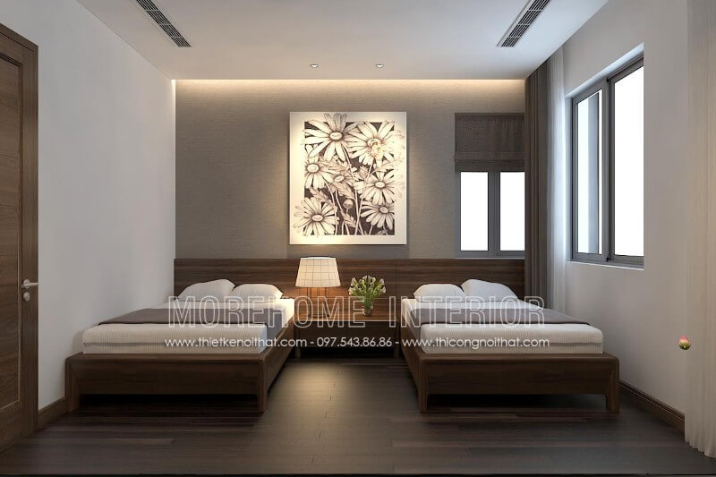 Giường ngủ chung cư hiện đại Giường ngủ chung cư hiện đại