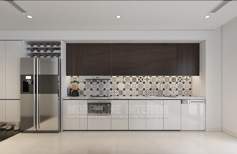 Tủ bếp làm gỗ Acrylic hiện được rất nhiều gia đình chọn lựa và tin dùng vì mẫu mã lại hiện đại, thu hút. Tủ bếp đẹp, sang trọng và đẳng cấp
