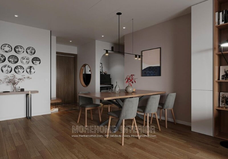 Thiết kế nội thất chung cư Florence Mỹ Đình Thiết kế chung cư hiện đại