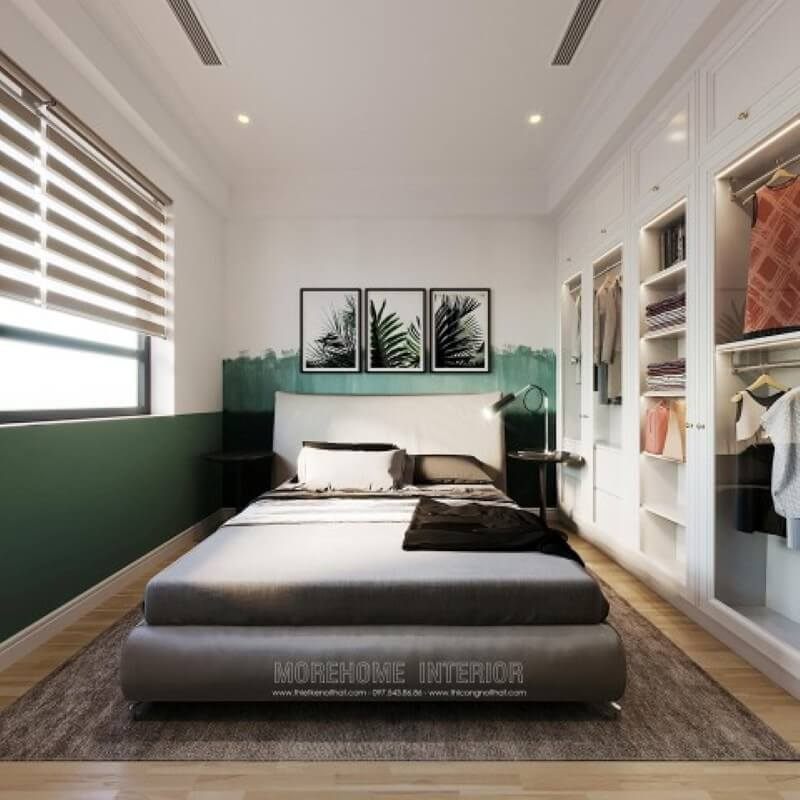 Trang trí phòng ngủ với mẫu tủ quần áo đẹp