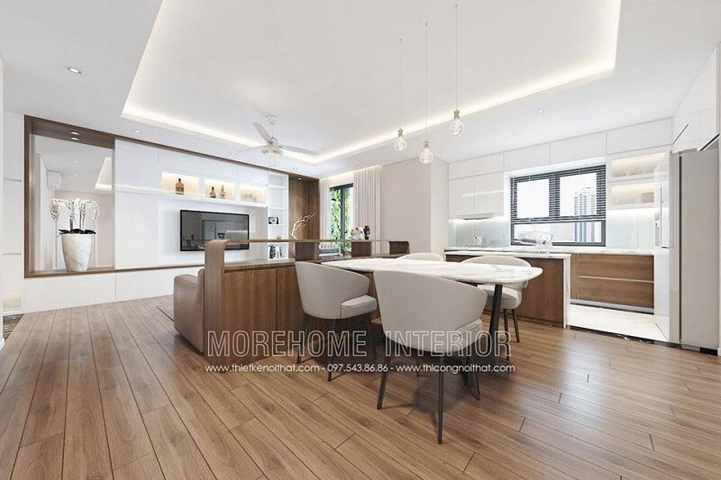 Sở hữu bộ bàn ghế ăn chung cư hiện đại tại siêu thị nội thất MoreStore
